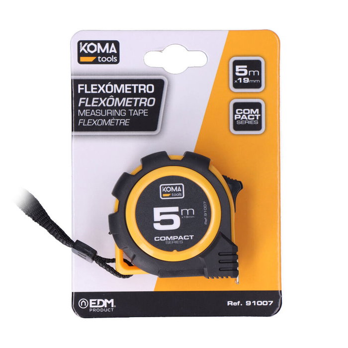Koma Tools Flexómetro Compact 5 m x 19 mm Koma Tools Flexómetro Compact 5 m x 19 mm