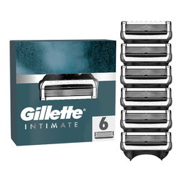 Gillette INTIMATE Repuestos de Cuchillas 6-Pack