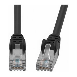 No-Name Patchkabel CAT5e FTP 0,25m Negro