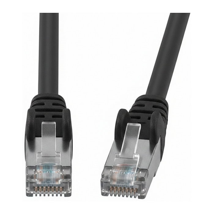 No-Name Patchkabel CAT5e FTP 0,25m Negro No-Name Patchkabel CAT5e FTP 0,25m Negro