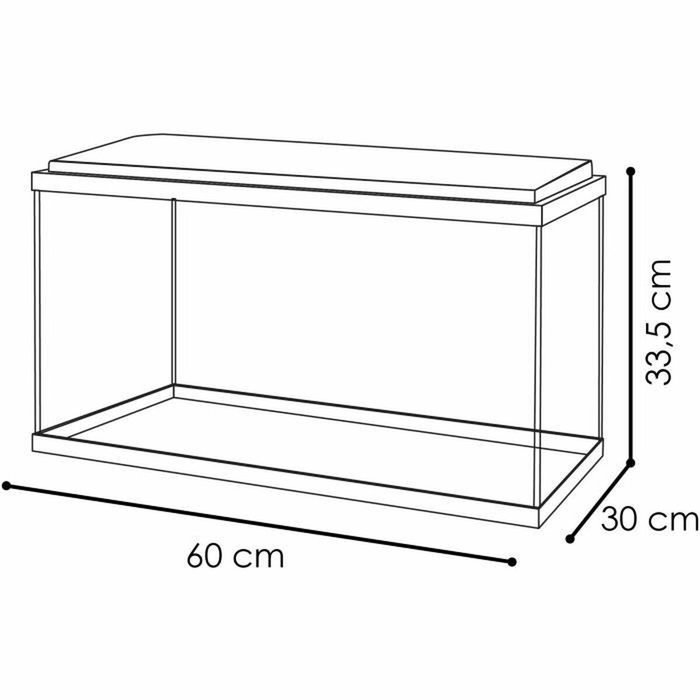 Ciano Acuario 60 Blanco 58 L con Filtro, LED, Calentador y Consumibles Ciano Acuario 60 Blanco 58 L con Filtro, LED, Calentador y Consumibles