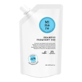 Mimare Champú Uso Frecuente 480ml con Agua de Zanahoria para Todo Tipo de Cabello