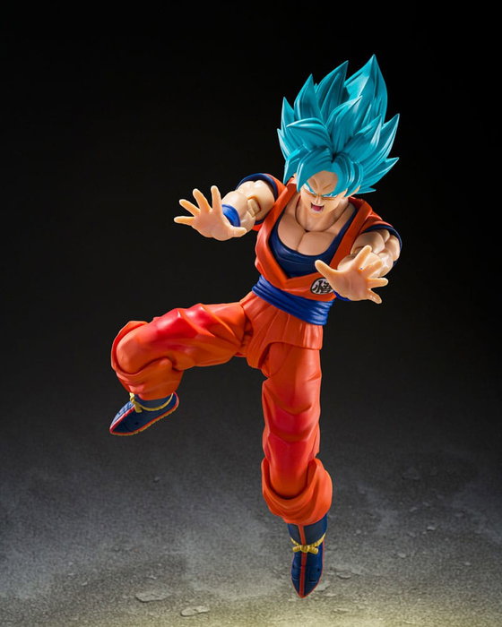 Bandai Tamashii Nations S.H.Figuarts Son Goku Blue Power Transcending Limits Dragon Ball Super Bandai Tamashii Nations S.H.Figuarts Son Goku Blue Power Transcending Limits Dragon Ball Super