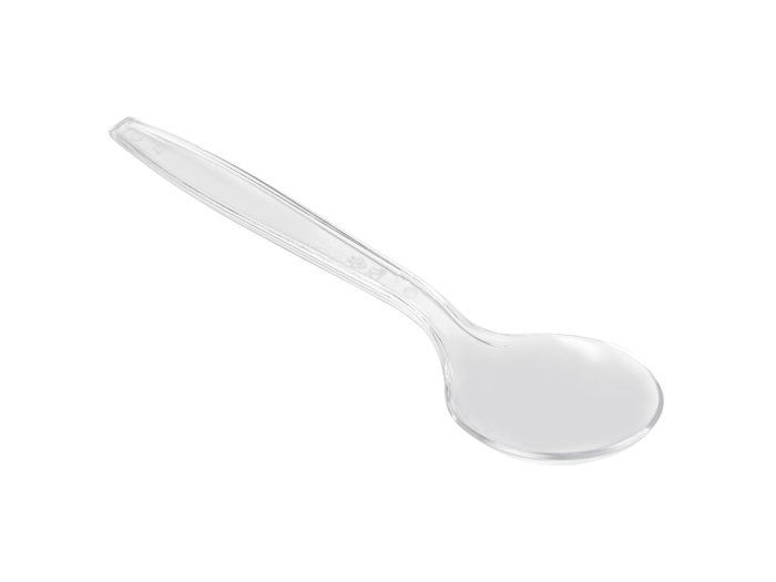 Algon Set de 12 Cucharas Medium Transparentes 16,6 cm (36 Unidades)