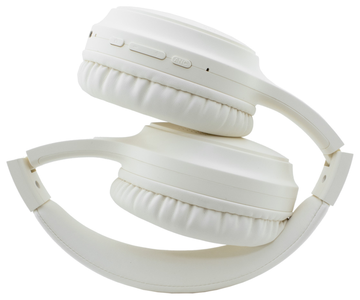 COOLBOX Air40 Auriculares Bluetooth 5.3 con ANC Beige