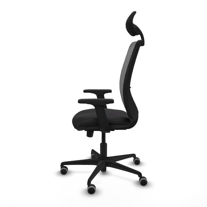 PIQUERAS Y CRESPO Silla de oficina Zulema con mecanismo Sincro/Traslack, Negro/Gris PIQUERAS Y CRESPO Silla de oficina Zulema con mecanismo Sincro/Traslack, Negro/Gris