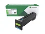 Lexmark 72K20C0 Cartucho de tóner Cian (Retornable) Rendimiento estándar