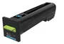 Lexmark 72K20C0 Cartucho de tóner Cian (Retornable) Rendimiento estándar
