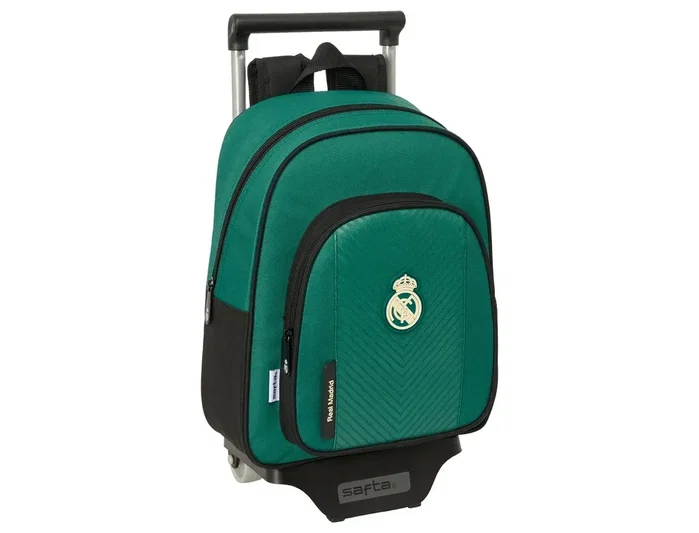 Safta Mochila modelo 006 con carro 705 Real Madrid 2ª equipación 26/27 Safta Mochila modelo 006 con carro 705 Real Madrid 2ª equipación 26/27