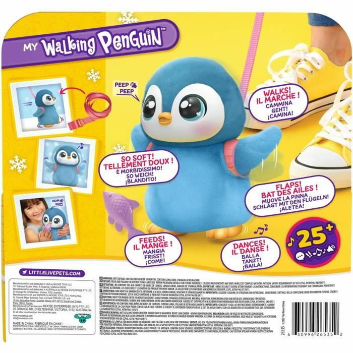 Moose Toys Little Live Pets Pingüino Mascota Interactiva Waddles Moose Toys Little Live Pets Pingüino Mascota Interactiva Waddles