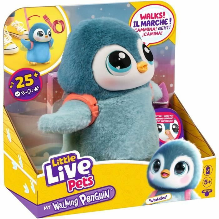 Moose Toys Little Live Pets Pingüino Mascota Interactiva Waddles Moose Toys Little Live Pets Pingüino Mascota Interactiva Waddles