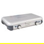 CAMPINGAZ Parrilla Portátil Grill & Go Caravan, Cocina de Camping 2 Zonas, 4000 W, Negro/Gris/Plata, 5.4 kg, con Funda