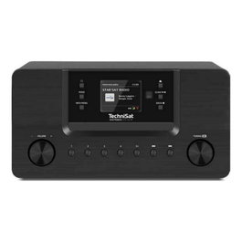 TechniSat DigitRadio 570 CD IR Radio Internet DAB+/FM con CD Player y Bluetooth Negro, Mando Giratorio, Botones, 148 Caracteres
