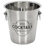 Cook Concept Cubo para botellas de acero inoxidable 22 cm