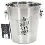 Cook Concept Cubo para botellas de acero inoxidable 22 cm