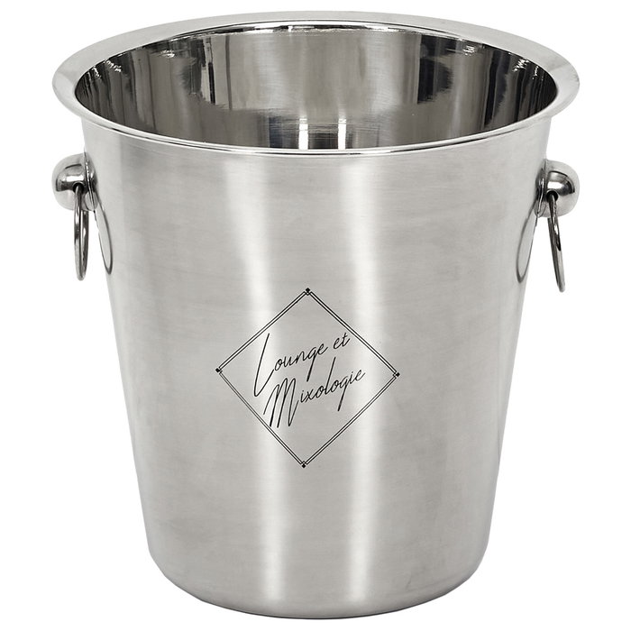 Cook Concept Cubo para botellas de acero inoxidable 22 cm
