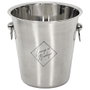 Cook Concept Cubo para botellas de acero inoxidable 22 cm