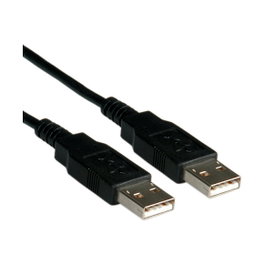 ROLINE 11.02.8945 Cable USB 2.0 de USB A a USB A, 4.5m, Negro