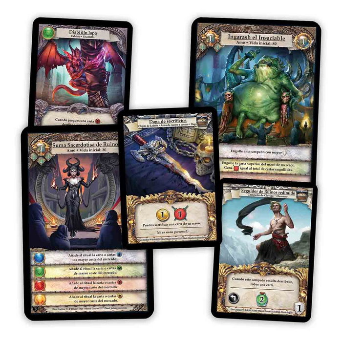 Devir Hero Realms: La Perdición Expansión Cooperativa Juego de Cartas 1-5 Jugadores 12+ Años Devir Hero Realms: La Perdición Expansión Cooperativa Juego de Cartas 1-5 Jugadores 12+ Años