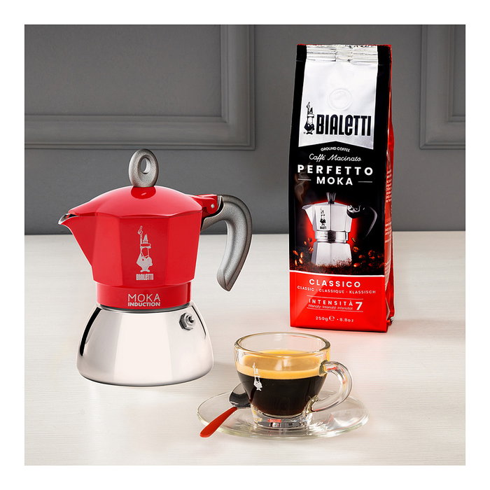 Bialetti MOKA 6TZ Induction rojo Bialetti MOKA 6TZ Induction rojo