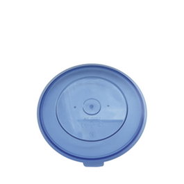AMC Politray Tapa PC Azul para Vajilla 16.7 cm de Diámetro, Hecho de Policarbonato (Set de 28)