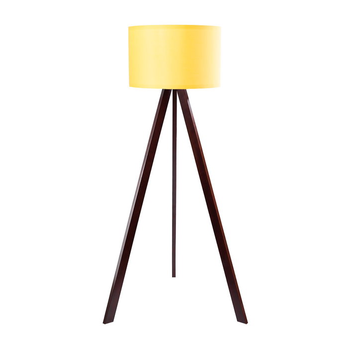 Lámpara de Suelo Kano-2 AYD-1565 Amarillo/Marrón 1xE27 Sin Bombilla [OPV-780SGN2456]