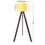 Lámpara de Suelo Kano-2 AYD-1565 Amarillo/Marrón 1xE27 Sin Bombilla [OPV-780SGN2456]