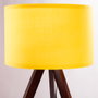 Lámpara de Suelo Kano-2 AYD-1565 Amarillo/Marrón 1xE27 Sin Bombilla [OPV-780SGN2456]