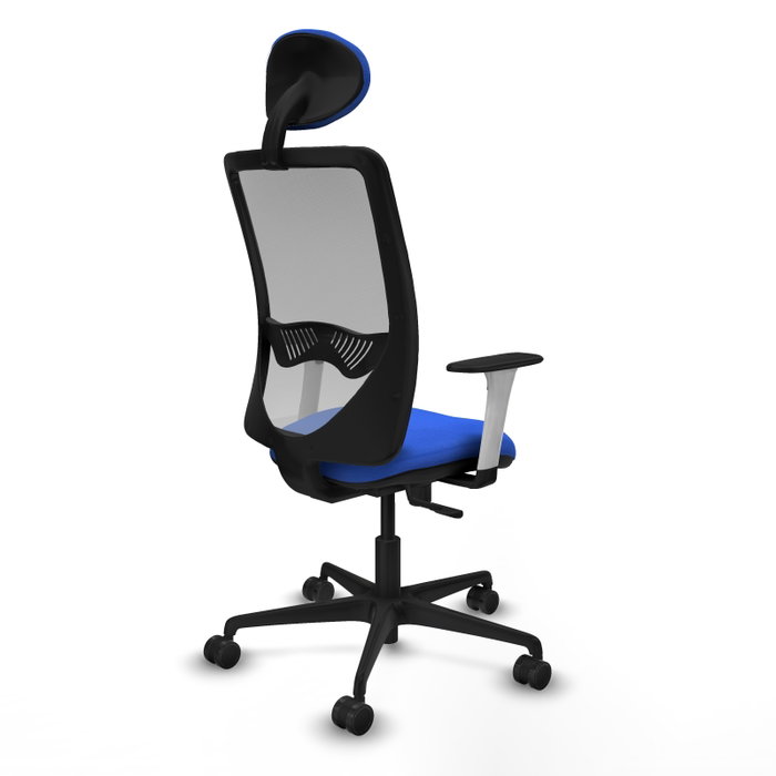 PIQUERAS Y CRESPO Silla de oficina Zulema con mecanismo Sincro, Azul y Gris PIQUERAS Y CRESPO Silla de oficina Zulema con mecanismo Sincro, Azul y Gris