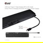 Club3D USB Gen1 Type-C Triple Display DP1.4 Alt mode Smart PD3.0 Charging Dock con fuente de 100W, 5xUSB3/DP/HDMI/VGA/LAN