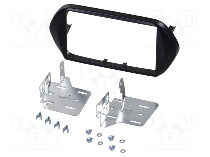PER.PIC. Bastidor de montaje de radio 2 DIN para Fiat Tipo, Negro PER.PIC. Bastidor de montaje de radio 2 DIN para Fiat Tipo, Negro