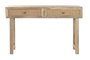 DKD Home Decor Consola de Mango y Ratán Marrón y Natural