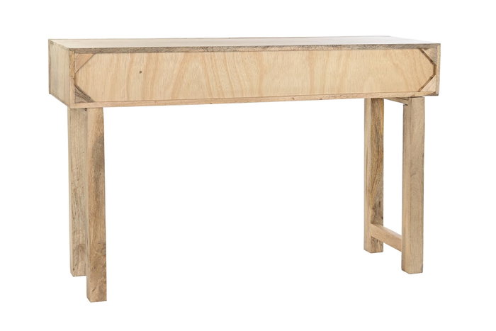 DKD Home Decor Consola de Mango y Ratán Marrón y Natural DKD Home Decor Consola de Mango y Ratán Marrón y Natural