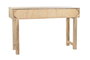 DKD Home Decor Consola de Mango y Ratán Marrón y Natural