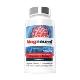 Margan Magneural 90 cápsulas - Complemento alimenticio para función psicológica normal