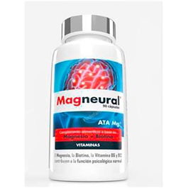 MAGNEURAL Magneural 90 Cápsulas - Complemento Alimenticio para Función Psicológica Normal con Magnesio Vectorizado y Vitaminas B