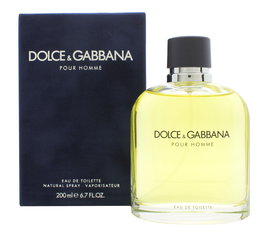 Dolce & Gabbana Pour Homme Eau de Toilette 200ml Vaporizador