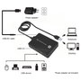 Conceptronic HUBBIES10B Hub USB de 4 puertos (1x USB 3.0 y 3x USB 2.0) Negro