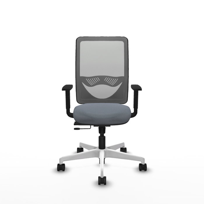PIQUERAS Y CRESPO Silla de oficina Zulema Gris con mecanismo Sincro/Traslack PIQUERAS Y CRESPO Silla de oficina Zulema Gris con mecanismo Sincro/Traslack