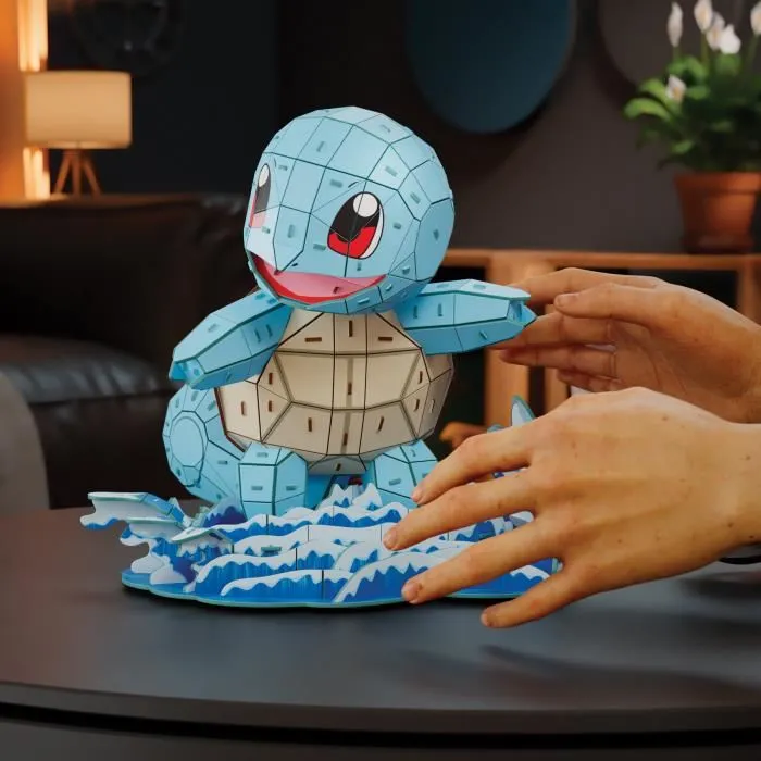 Spinmaster Puzzle 3D Pokémon Squirtle SPI6075064 - 180 piezas - 24 cm - 12 años