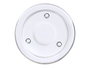 GIFTDECOR Base Portavelas Cristal Redondo 11cm