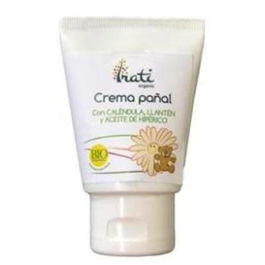IRATI ORGANIC Crema Pañal Bio 75Gr - Protege y Repara la Piel del Bebé de Irritaciones