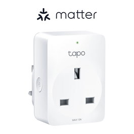 TP-Link Tapo P110M Mini Smart Wi-Fi Socket Enchufe Inteligente Blanco Compatible Alexa Google Home