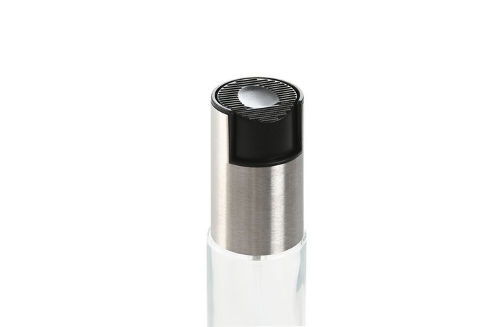 DKD Home Decor Aceitera de Cristal e Inox con Spray 100ml DKD Home Decor Aceitera de Cristal e Inox con Spray 100ml