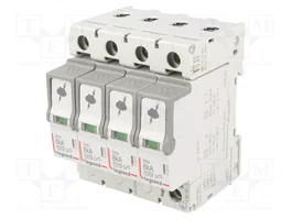 LEGRAND Limitador de sobretensiones Tipo 1+2 de 4 polos, 8kA, 320VAC