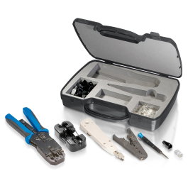 EQUIP Kit de herramientas profesional para redes Cat6 129504
