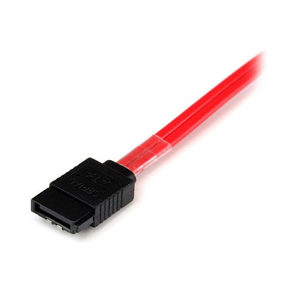 StarTech.com Cable Mini SAS SFF-8087 a 4x SATA Macho/Hembra 0,5m Negro/Rojo