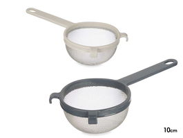 Kinvara Colador de Plástico y Metal 10 cm Colores Surtidos (Set de 12)