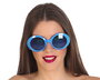 Gafas Carnaval Azul Mujer Adulto