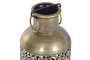 DKD Home Decor Jarrón de Hierro Tallado Dorado 19x19x67 cm